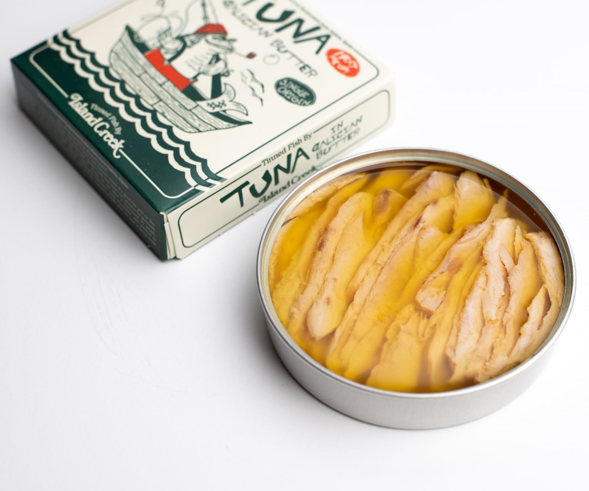 Island Creek Tuna Belly in Galician Butter