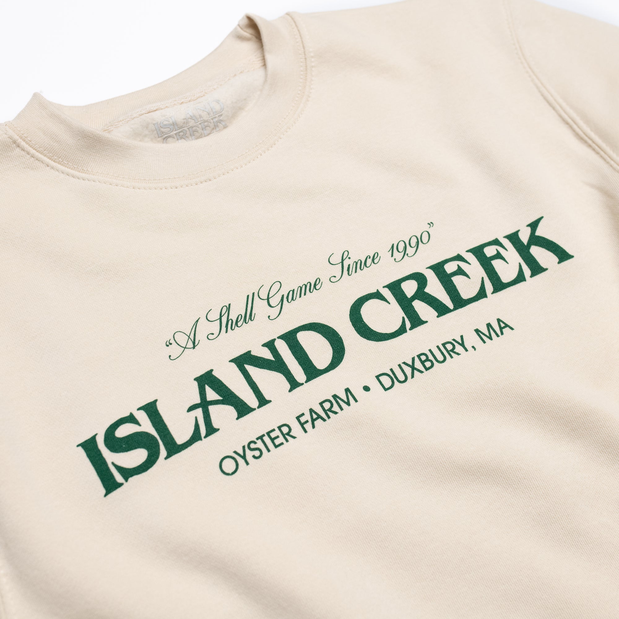 Island Creek Sandshell Crewneck Sweatshirt