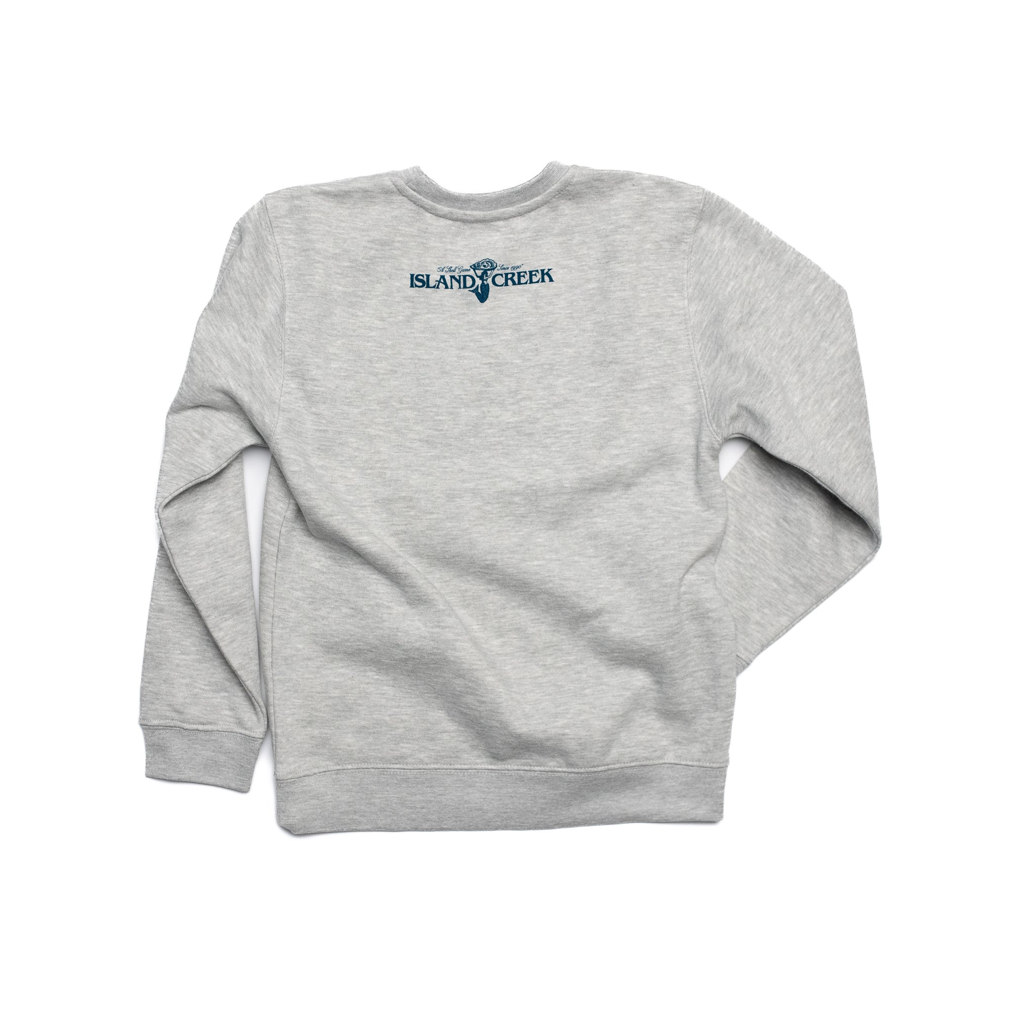 YOUTH Aunt Dotty Farm Gray Crewneck