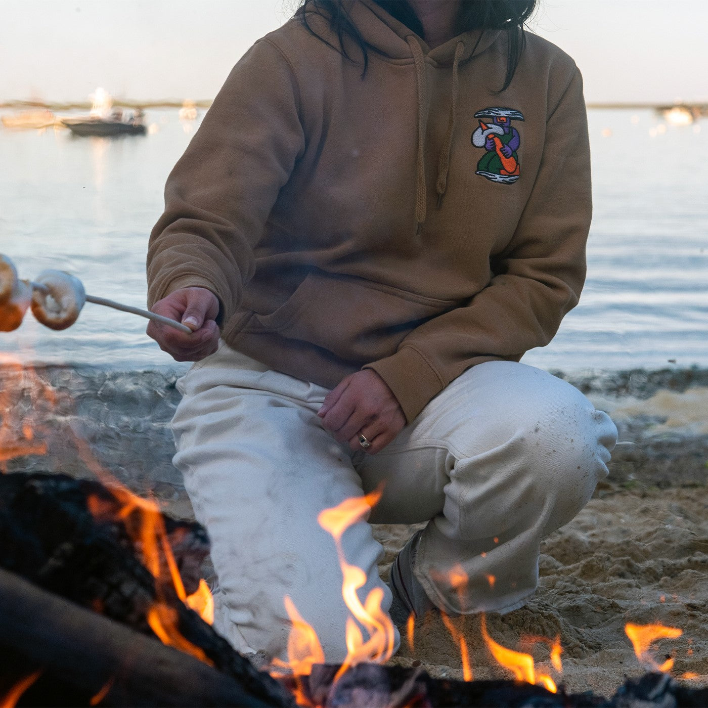ICO x Keith Shore Camel Hoodie