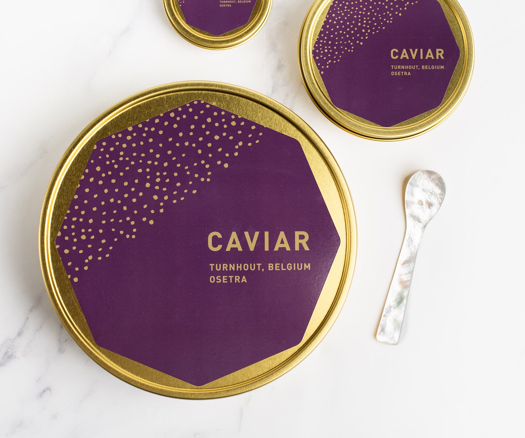 Royal Belgian Osetra Caviar from Turnhout, Belgium