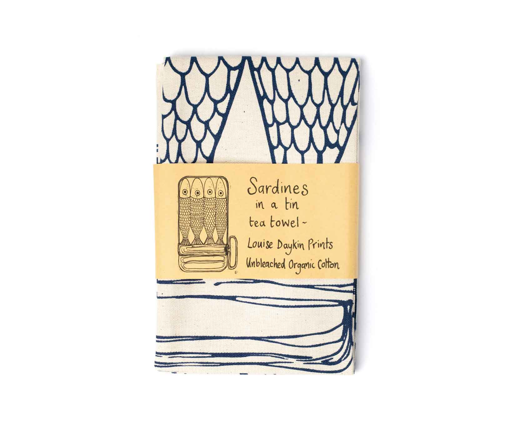 Sardine Tea Towel
