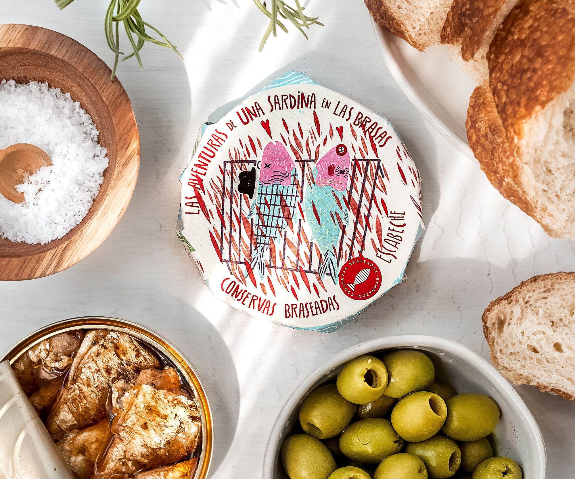 Güeyu Mar Grilled Sardine Tails in Marinade