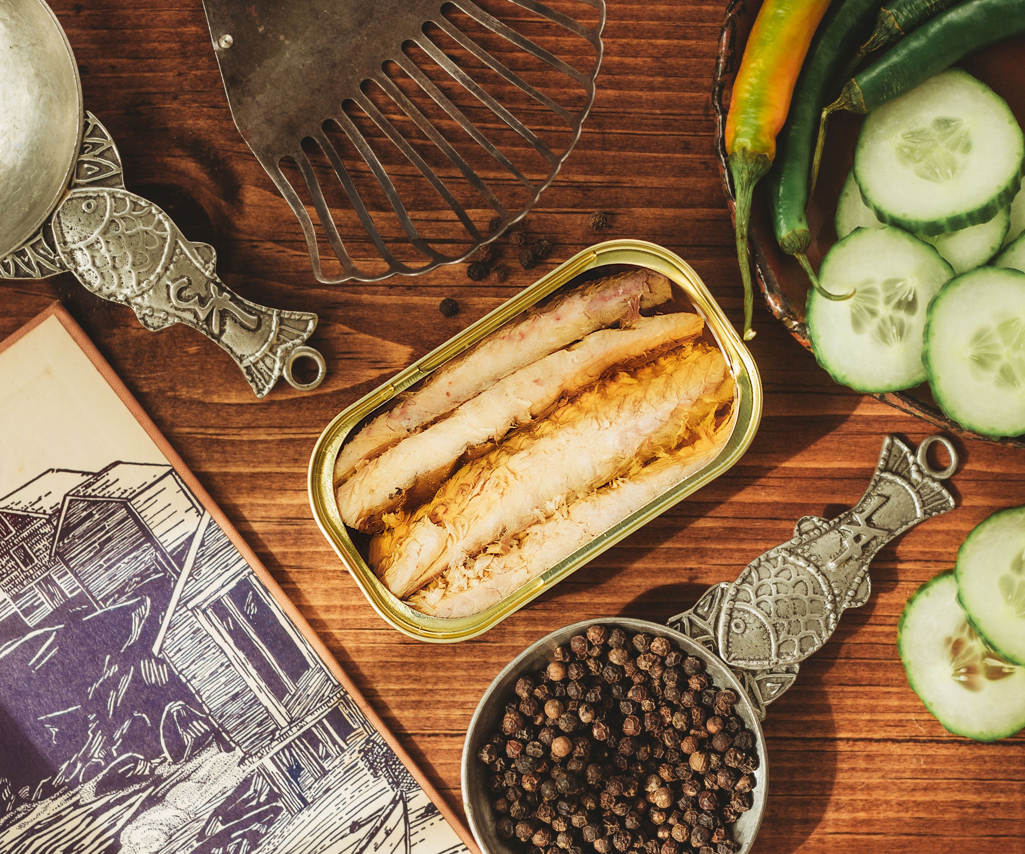 Pinhais Spiced Sardines in Olive Oil