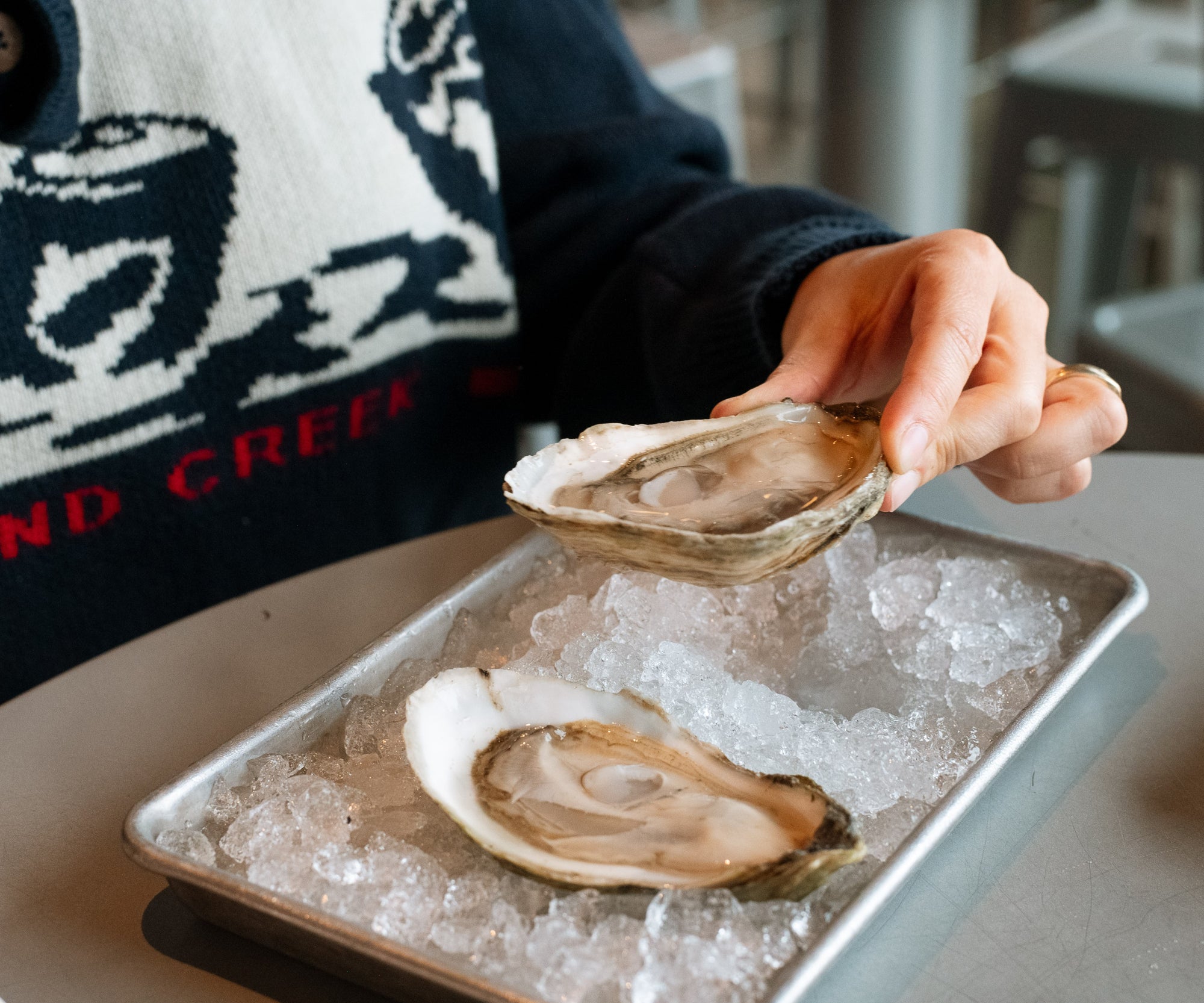 Penny's Large Oysters from Yarmouth, ME