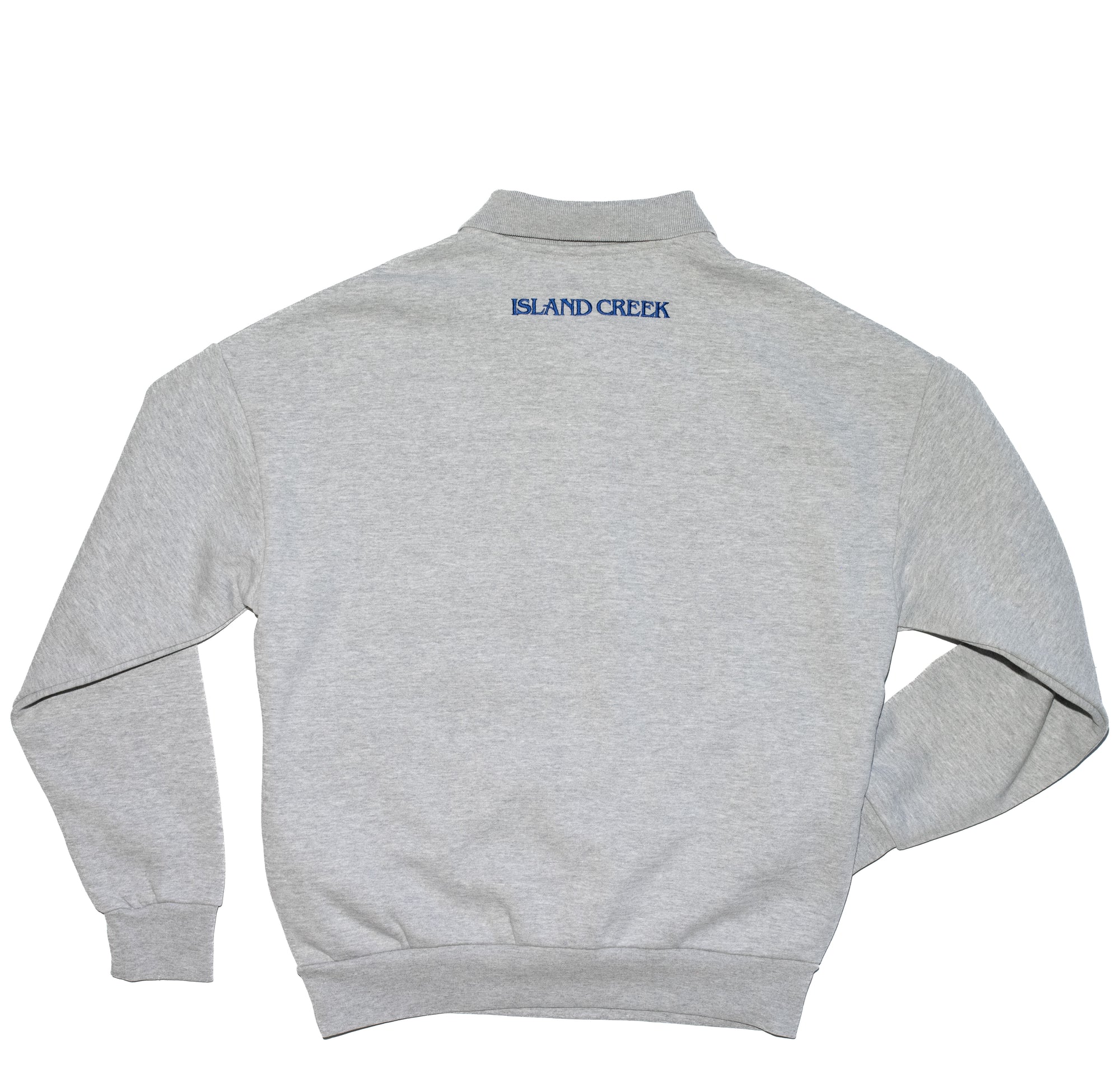 Grey Island Creek Signal Flag Crewneck Polo