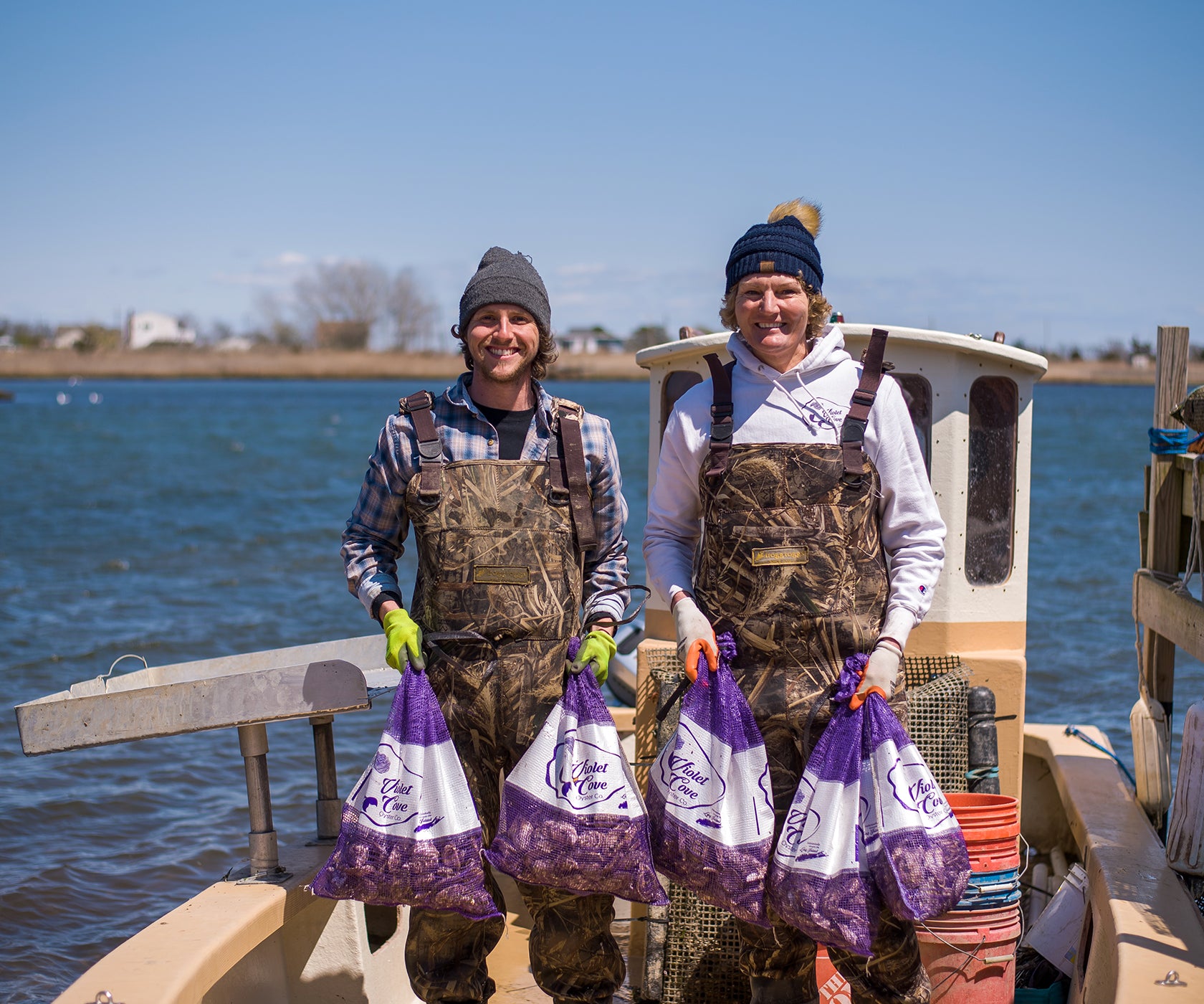 Violet Cove Oysters from Moriches Bay, NY