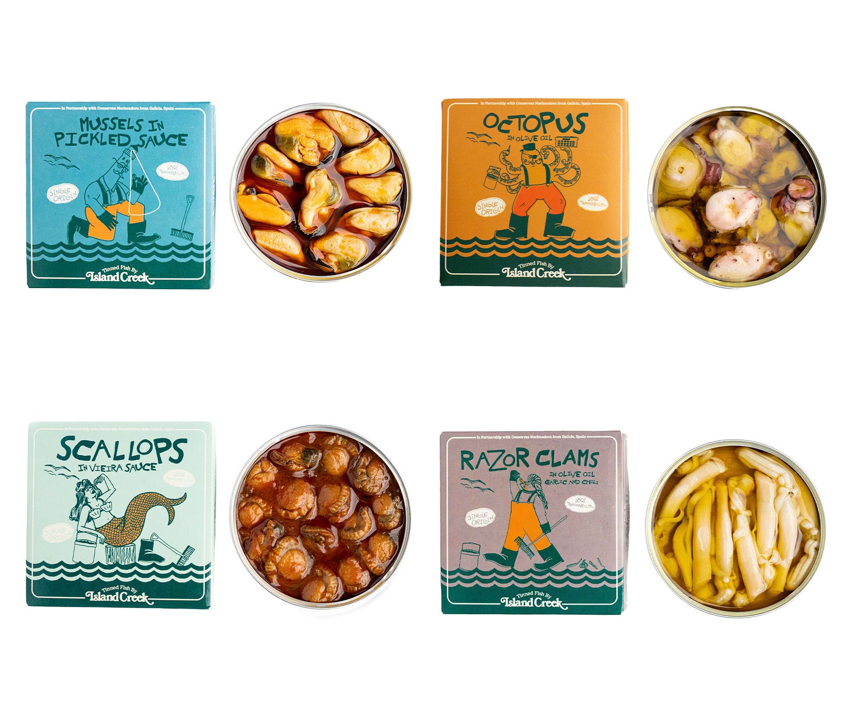 Island Creek Box O' Fish Variety Pack
