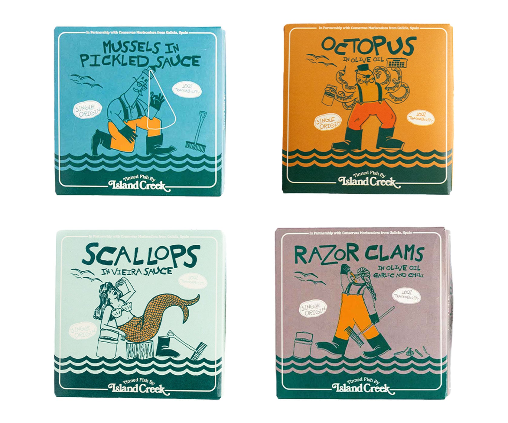 Island Creek Box O' Fish Variety Pack
