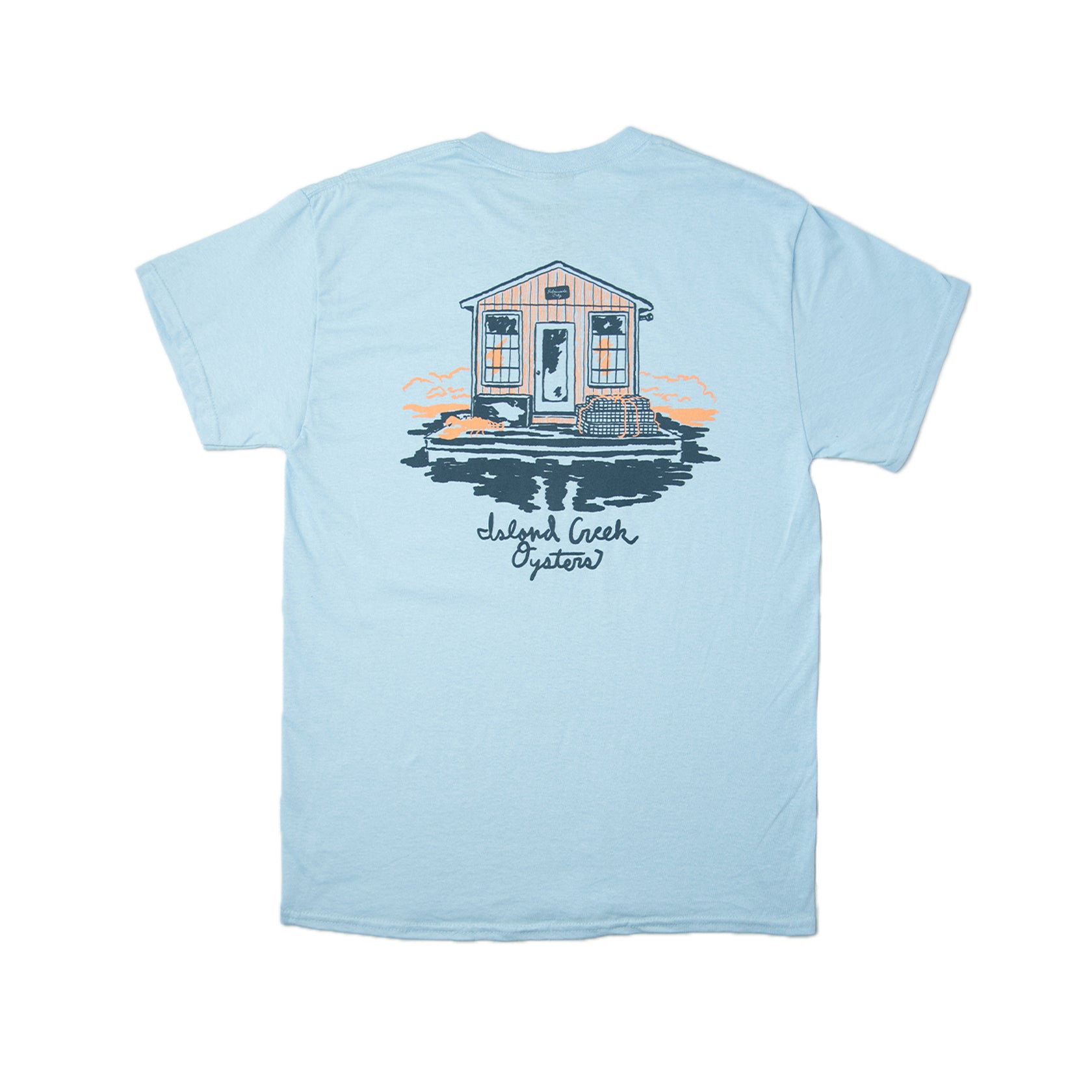 Pros Only Plex Chambray T Shirt   Island Creek Oysters   Buy