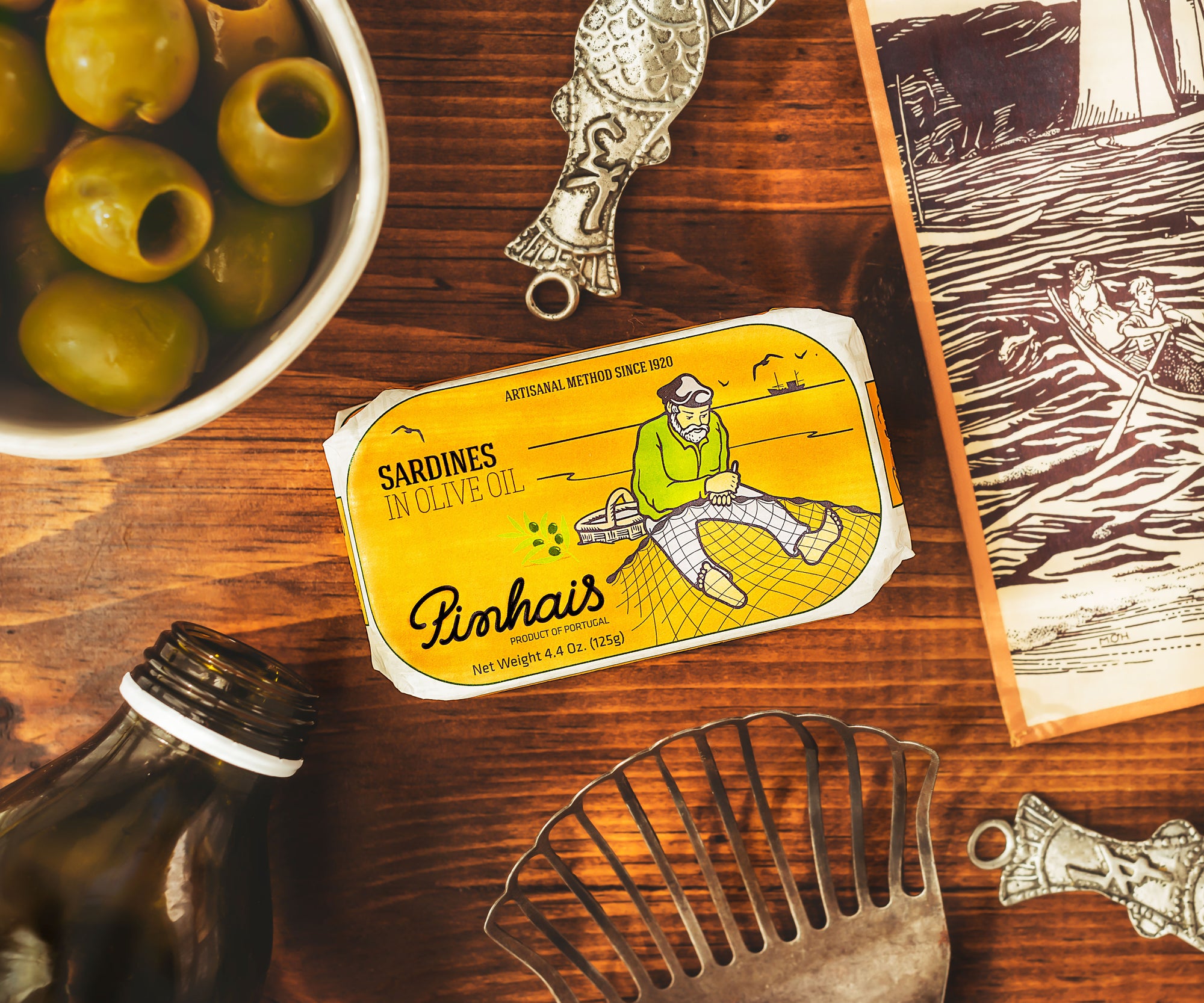 Pinhais Sardines in Olive Oil - Island Creek Oysters