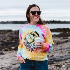 Sardine Tie Dye Long Sleeve Shirt - Island Creek Oysters | Buy