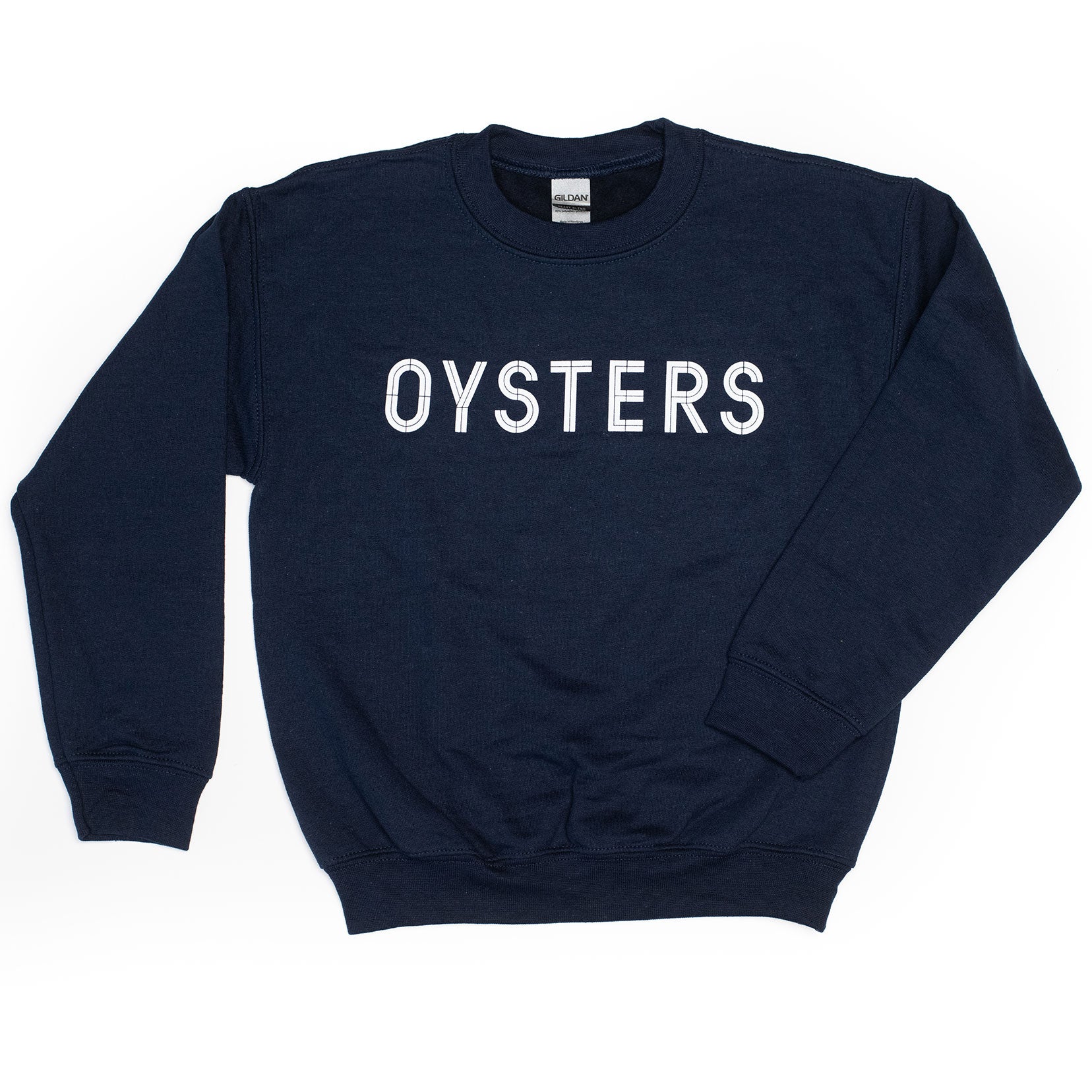 YOUTH Oysters Vintage Blue Crewneck